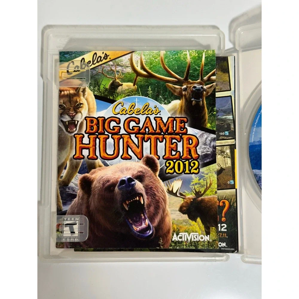 Cabela's Big Game Hunter 2012 (Sony PlayStation 3, 2011, PS3) Compete, tested